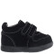 Bota de Niño Croco Kids Zapato TEO con doble velcro Negro