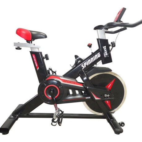 Bicicleta Spinning Expert Fitness Tempest 13Kg Profesional Regulable Pulsómetro Negro