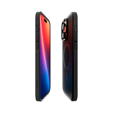 Spigen funda iPhone 16 6.1" Core Armor Mag Fit Matte Black Spigen funda iPhone 16 6.1" Core Armor Mag Fit Matte Black