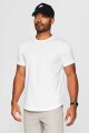 Polo Manga Corta The 24-7 Tee Curved Hem Hombre Classic White