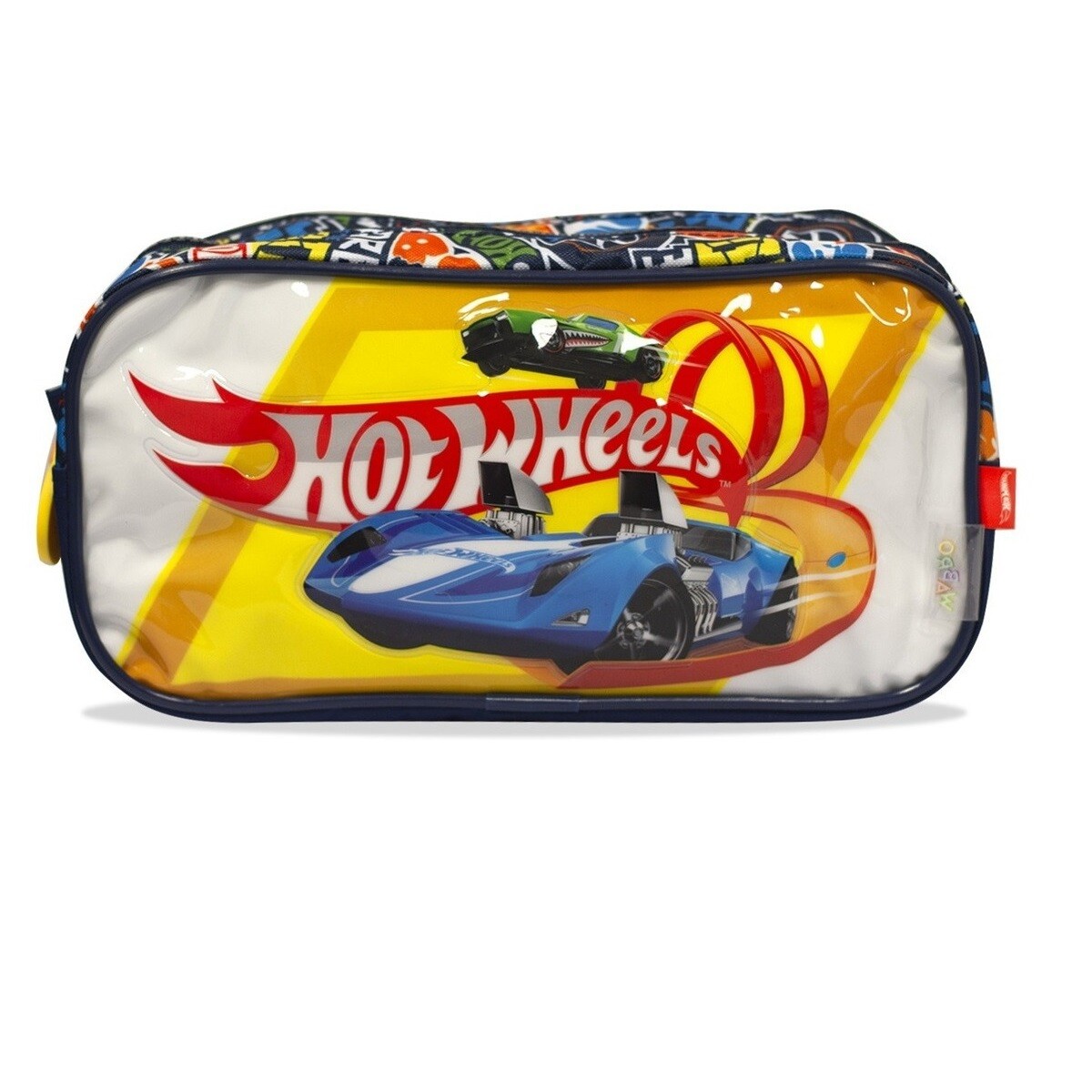 CARTUCHERA HOT WHEELS DOBLE CIERRE - Varios 