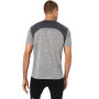 Polo Running Road SS Top Hombre Piedmont Grey/dark Grey