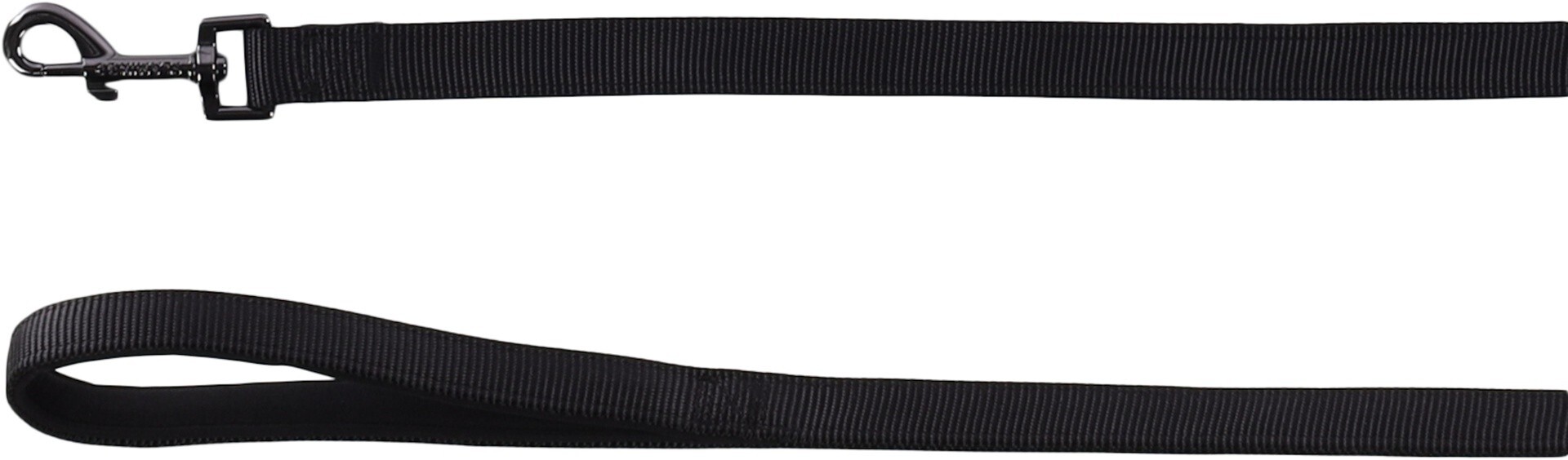 PERRO CORREA MUNI NEGRO 2M 20MM 