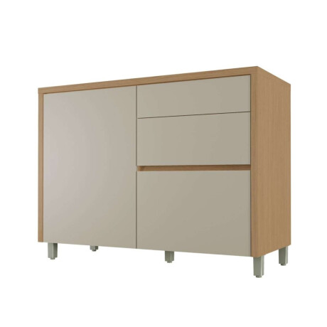 Bajo Mesada 2 Puertas 2C Condessa Marron/Gris