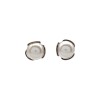 Caravanas Perlas de cultivo-Plata 925-Con Perla-CA3233 Conperla