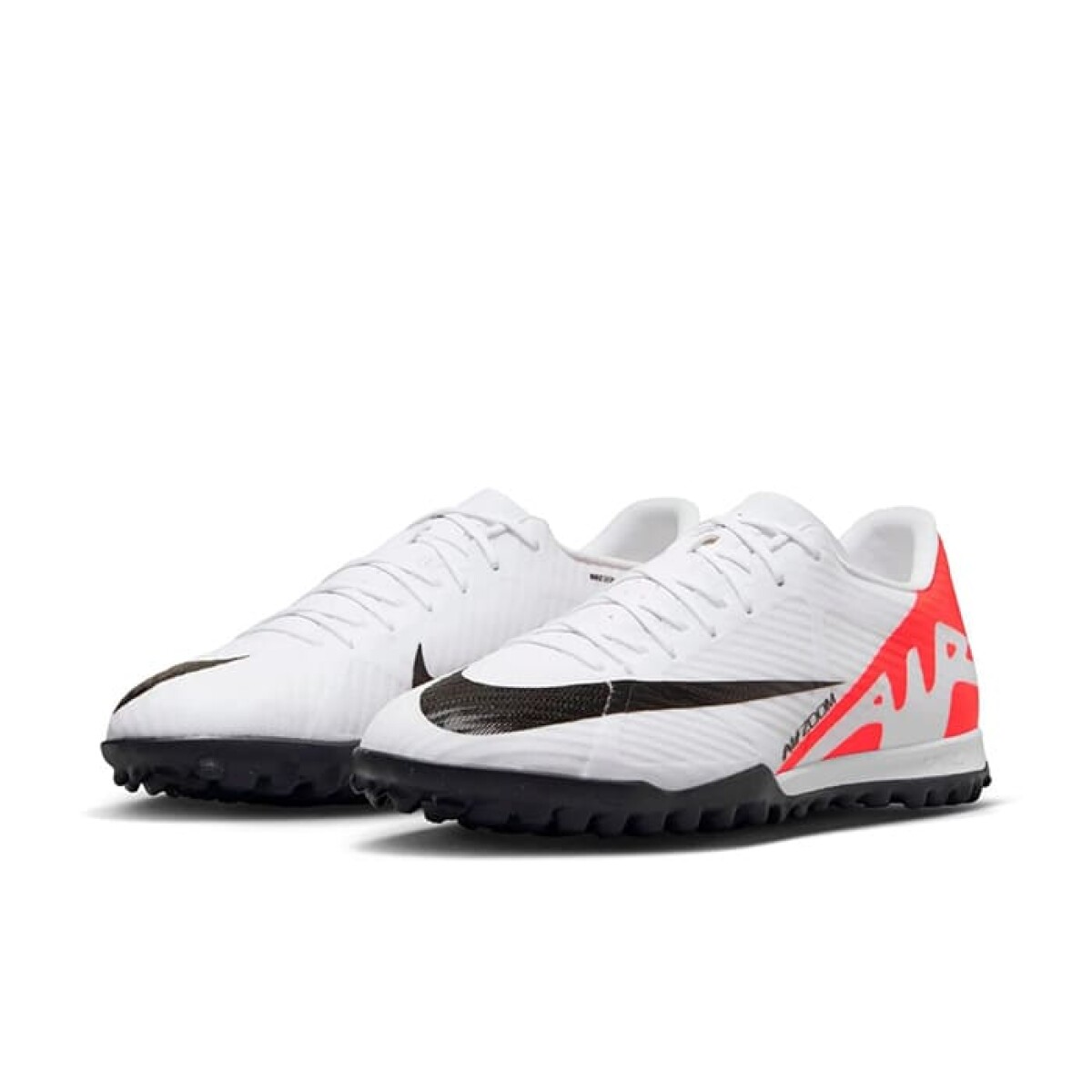 Championes Nike de Fútbol 5 Zoom Vapor 15 - DJ5635-600 - Blanco-rojo 