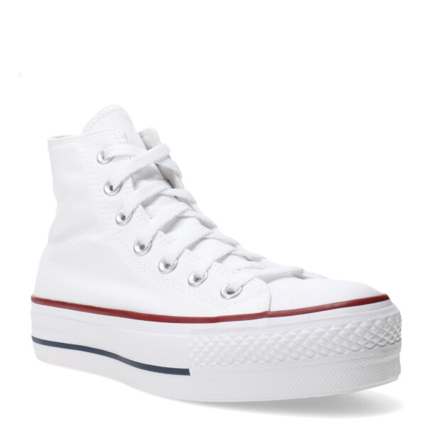 Championes Unisex Converse Chuck Taylor All Star Hi Blanco - Rojo - Azul