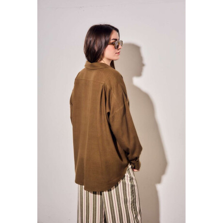 Camisa Lino Oliva