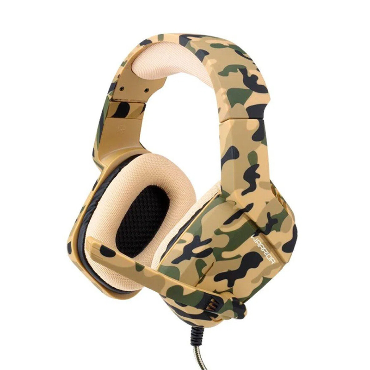 Auricular Gamer Warrior PH336 Camuflado 3.5mm - Unica 