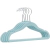 Set perchas BUBA x5 celeste