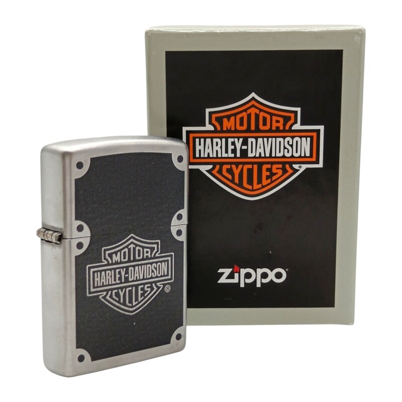 Encendedor ZIPPO Harley Davidson 24025 HD Carbon Fiber - ZP240221 negrocombinado
