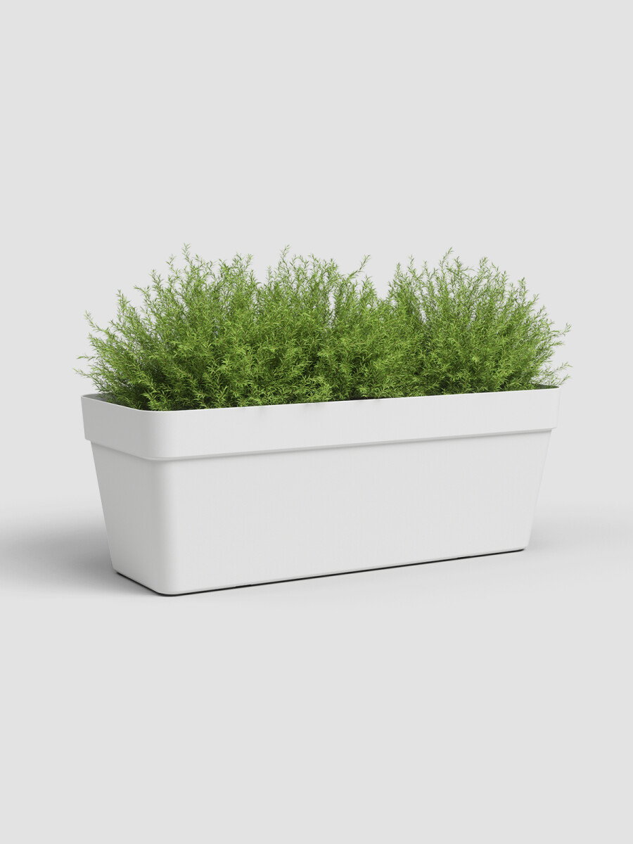 JARDINERA CAPRI CON PLATO BLANCA