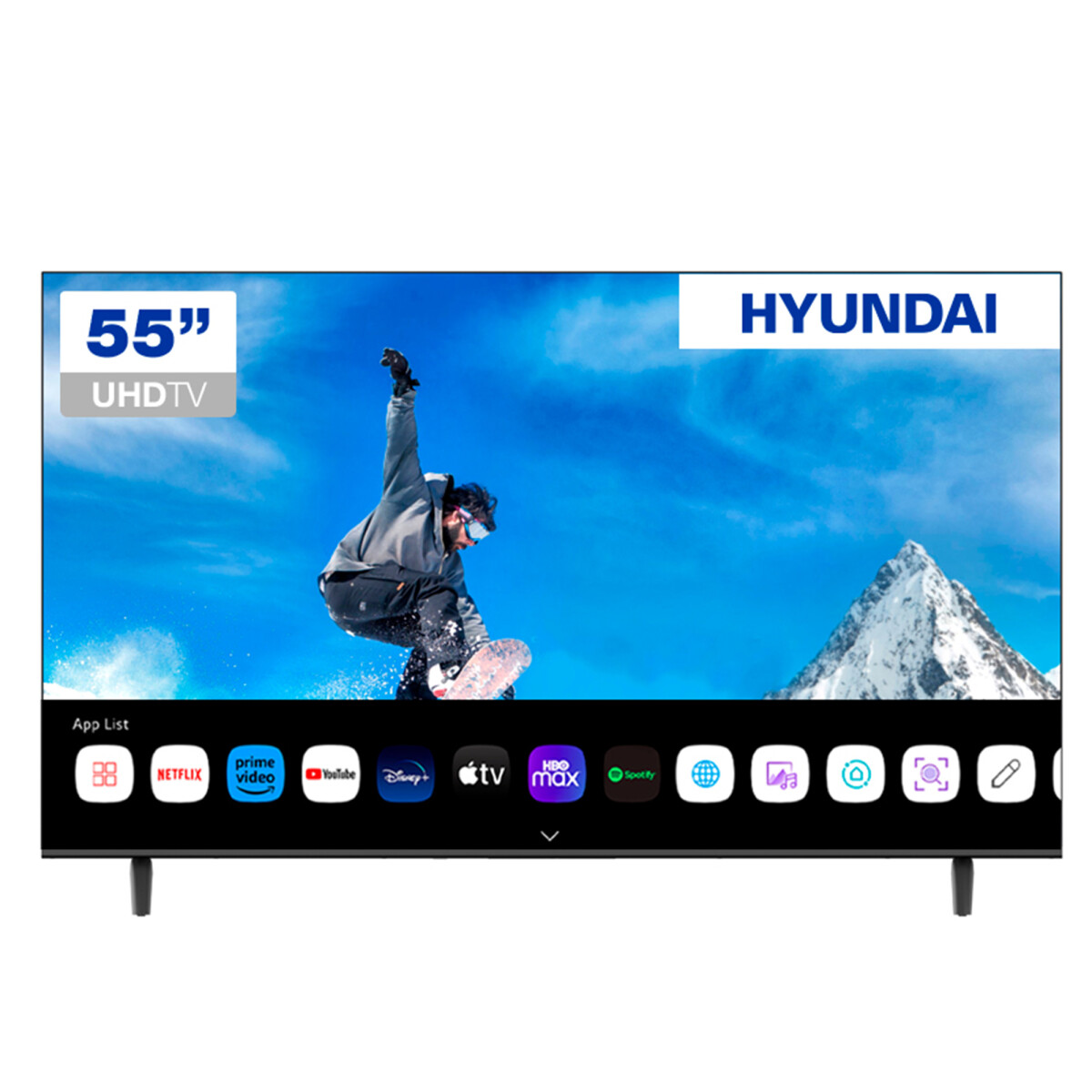 Smart Tv Hyundai 55" Frameless Uhd 4k Sist. Webos 