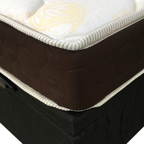 Sommier ROMA BOX BAÚL - 1 Plaza y Media - Espuma con base EPS - 110 x 188 x 16 cm - 80Kg Sommier ROMA BOX BAÚL - 1 Plaza y Media - Espuma con base EPS - 110 x 188 x 16 cm - 80Kg