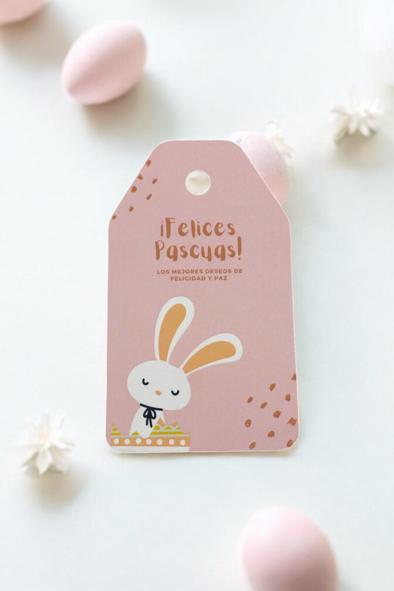 Tag pascua 5x8,5. - DISEÑO 12 