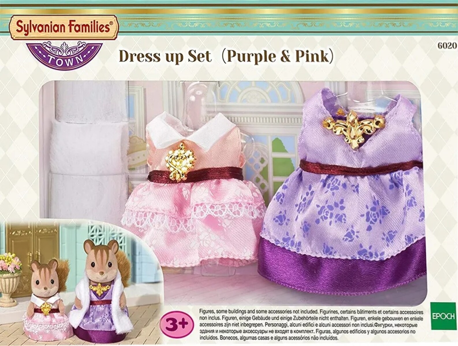 Set de 2 vestidos (Pu & Pk) Sylvanian Families 