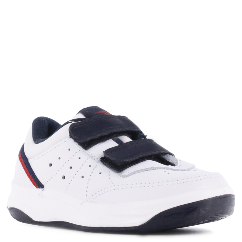 Championes de Niños Topper X Forcer Kids Blanco - Azul - Rojo