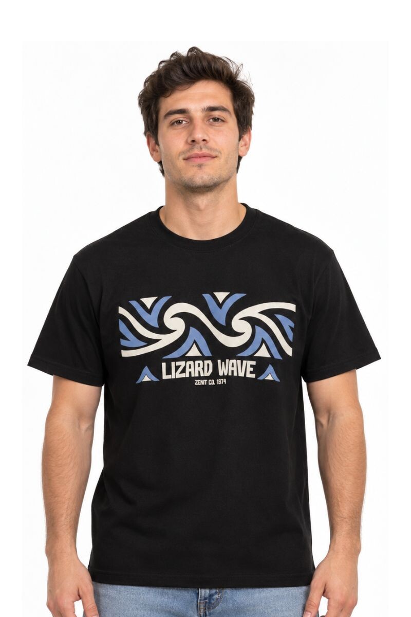 REMERA LIZARD WAVE XL 