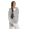 Campera Adidas Essentials de Mujer - IC9917 Gris Medio-blanco
