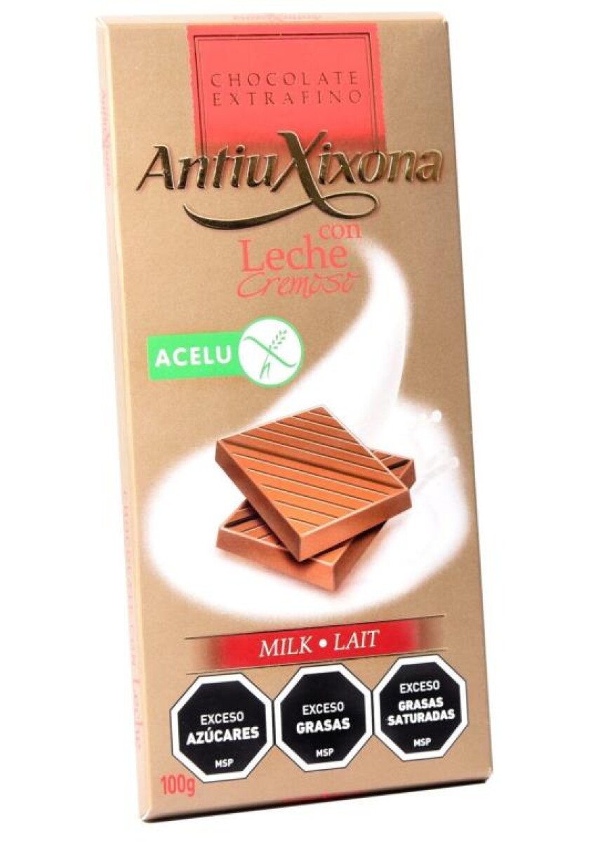 NAT-TABLETA C/LECHE CREMOSO 90G 