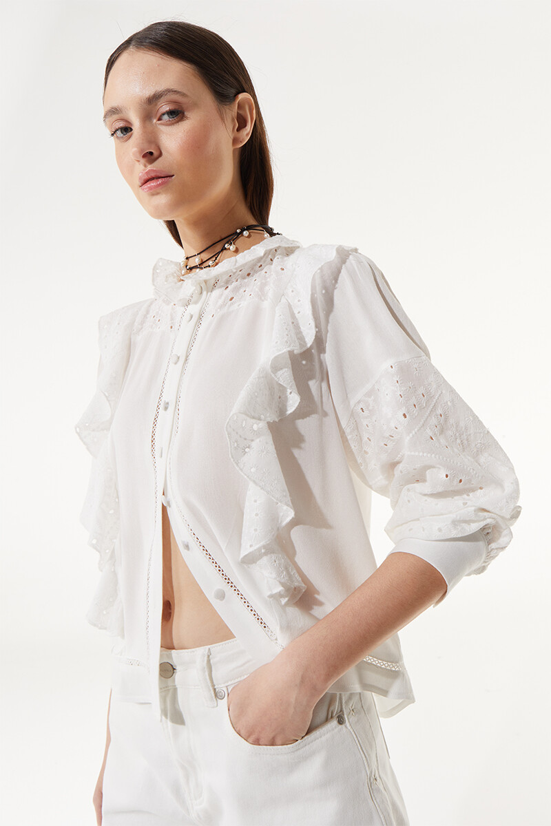 Blusa Becquer Blanco