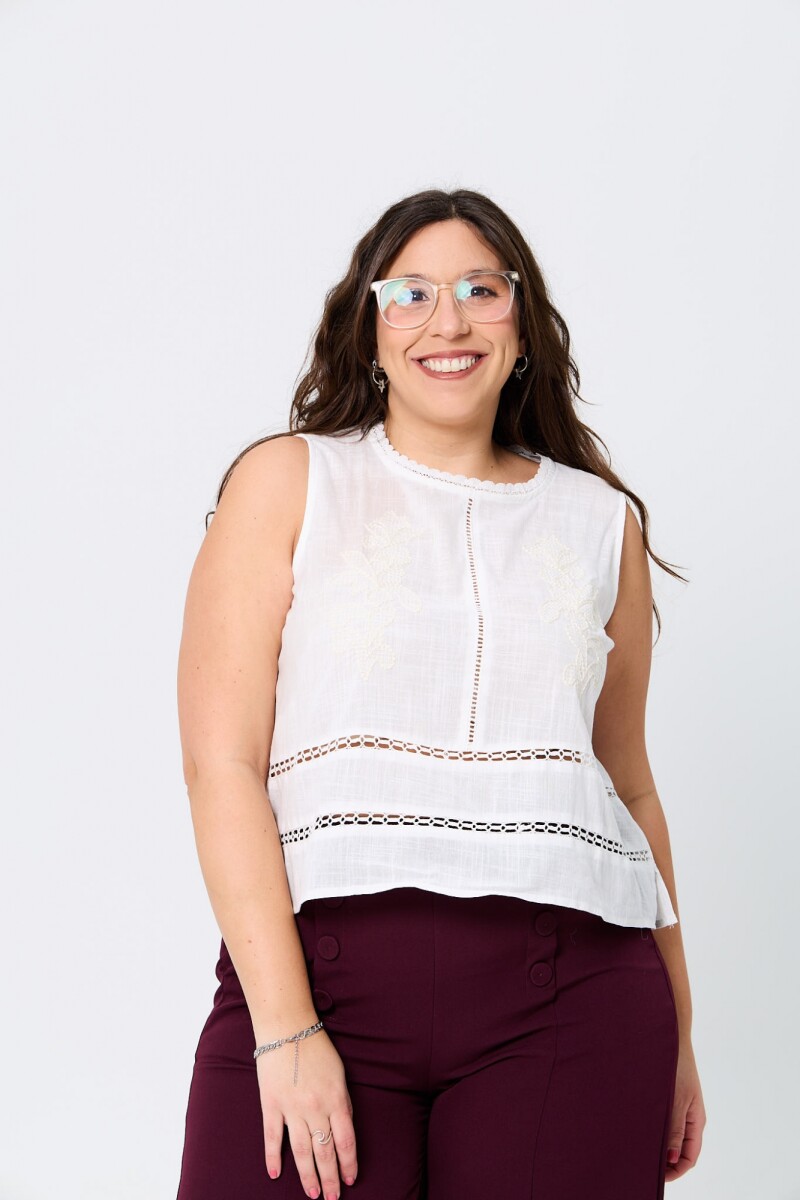 Blusa Atenea - Blanco 