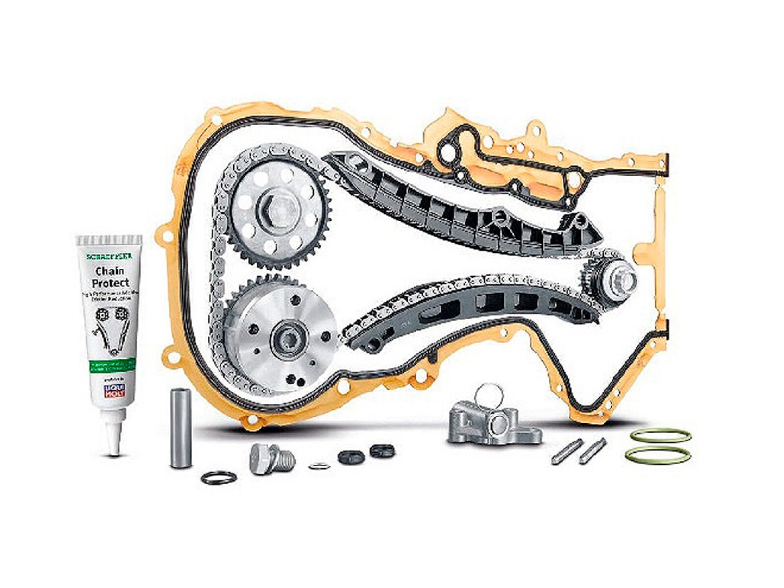 Kit Cadena Distribución Con Engranaje 