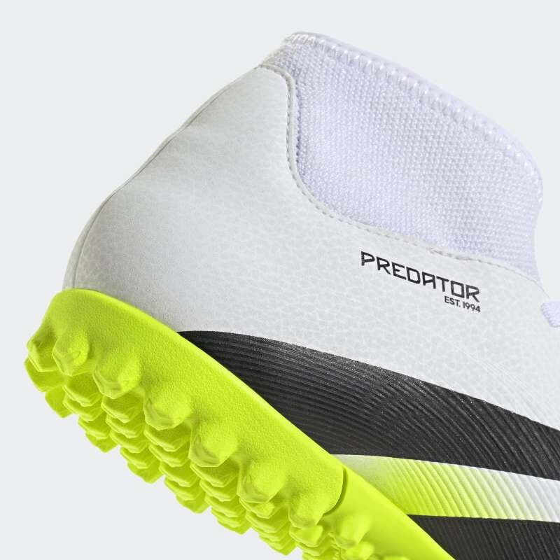 Championes Adidas Predator Club Sock Pasto Sintético Blanco