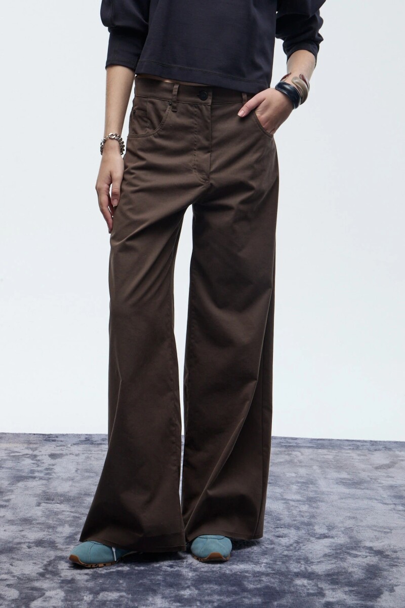 PANTALON SASI Marron