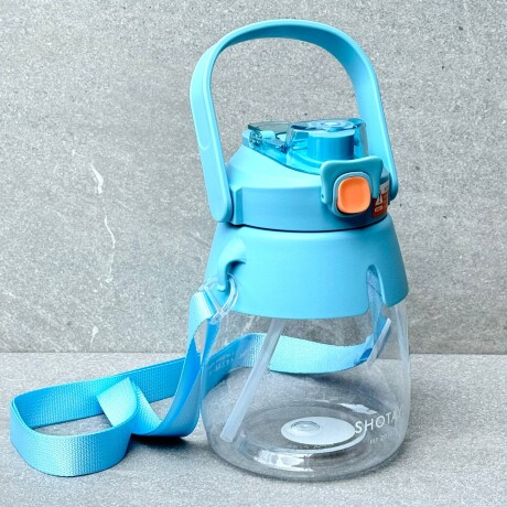 Botella Deportiva Plástica Con Sorbito 1L Botella Deportiva Plástica Con Sorbito 1L