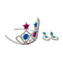 3x2 Outlet Corona de princesa con pendientes 3x2 Outlet Corona De Princesa Con Pendientes