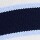 Buzo Algodón Cuello Alto Mujer Navy Stripe