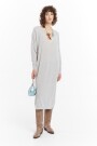 KNIT DRESS Gris