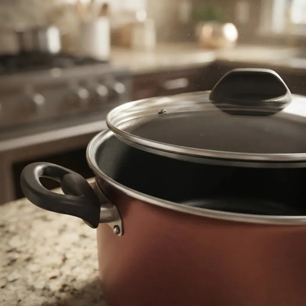Olla Merlot con asas y tapa 24 cm CHEFF-FLON Olla Merlot con asas y tapa 24 cm CHEFF-FLON
