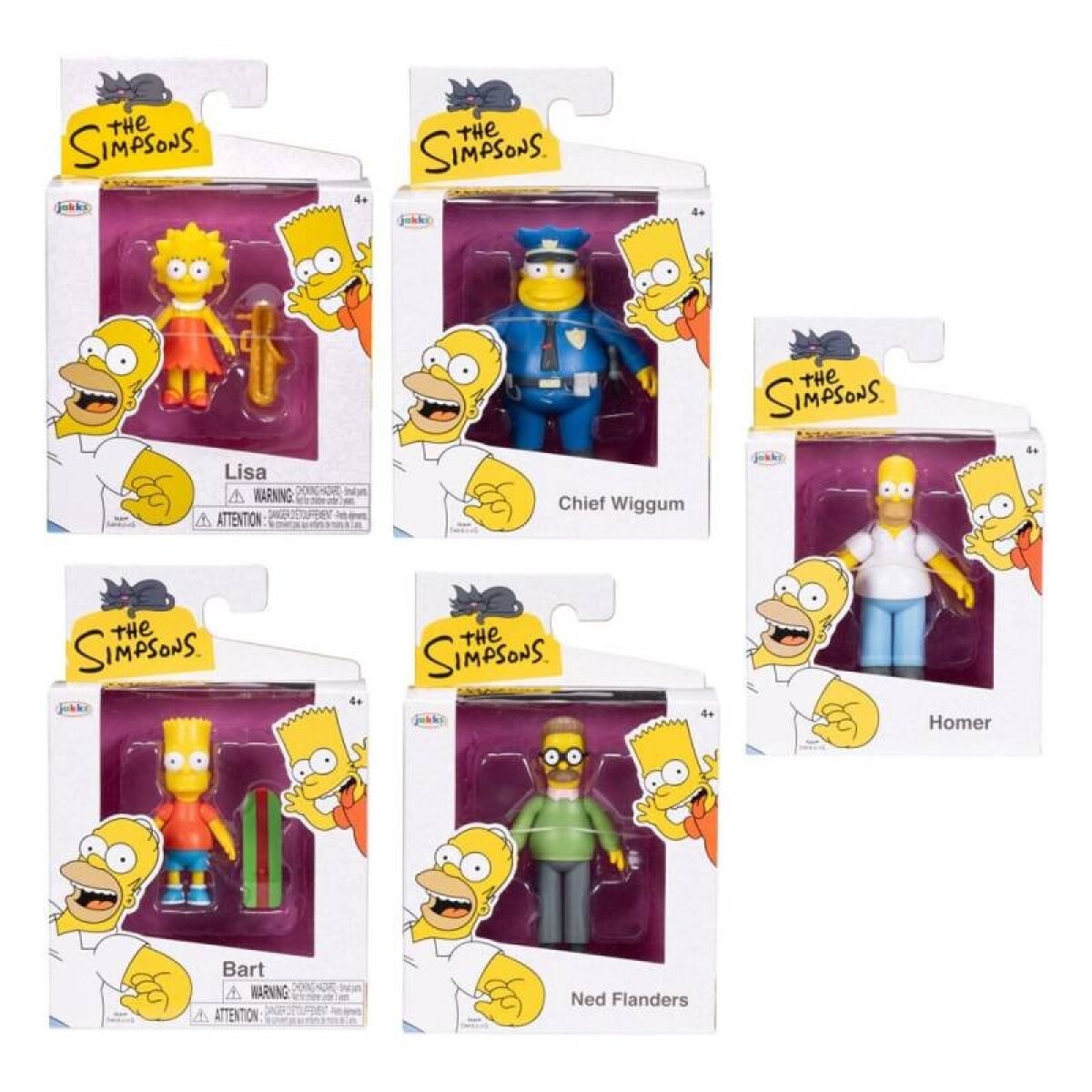 Los Simpsons - Figura 6 cm Varios Modelos 