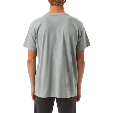 Remera Katin Slub Base Grey Green