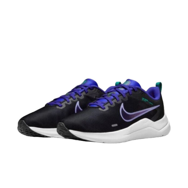 Championes Nike Downshifter 12 de Mujer - DD9294-003 Negro-azul