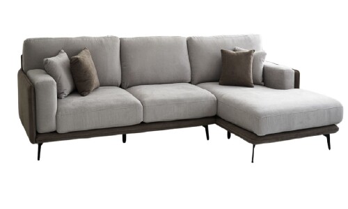 Sofa con Chaise Longue DÚO Beige