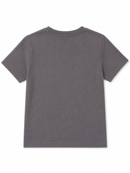 REMERA JENA REBEL GRIS OSCURO