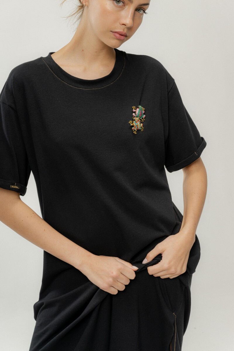 TSHIRT EXTRA COTTON Negro