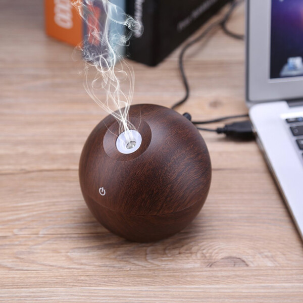 Difusor Aromas Ultrasonico Usb Luz Led Humidificador Difusor Aromas Ultrasonico Usb Luz Led Humidificador