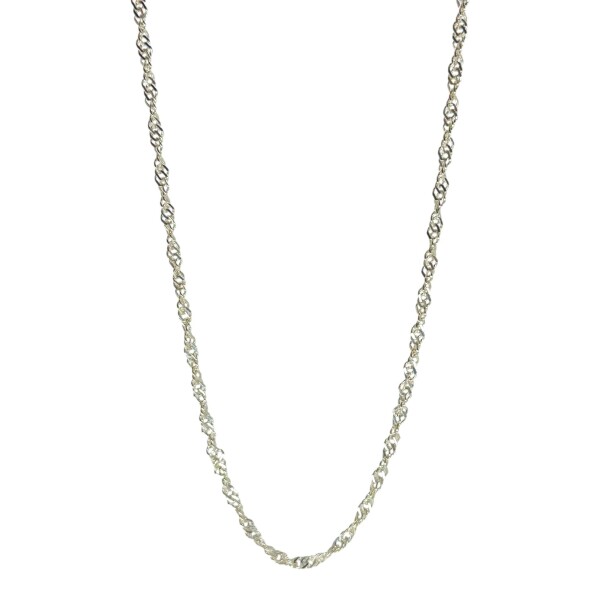 Cadena Singapur - Plata 925 - Sin Piedra - CD3514 sinpiedra