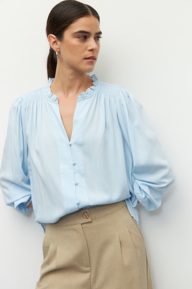 CAMISA AVOCADO Celeste Bebé