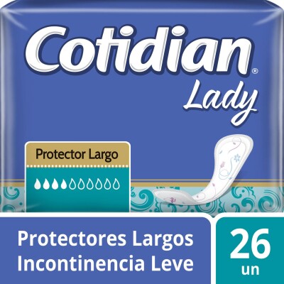 Protector Femenino Cotidian Lady Largo X26