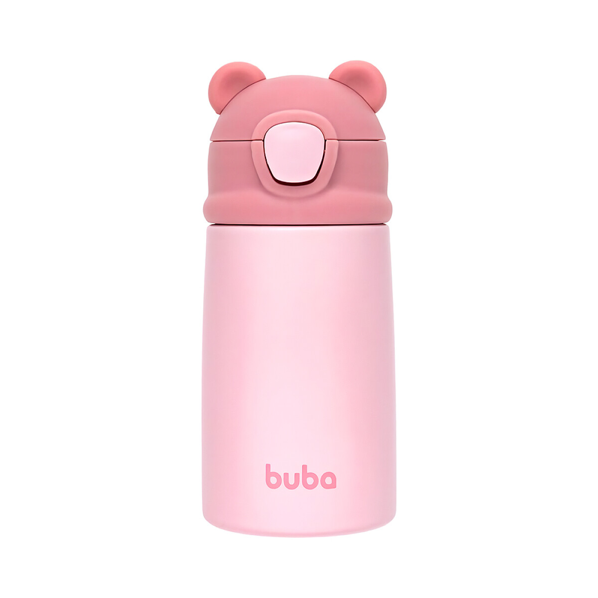 Vaso térmico acero inox Osito - rosa 