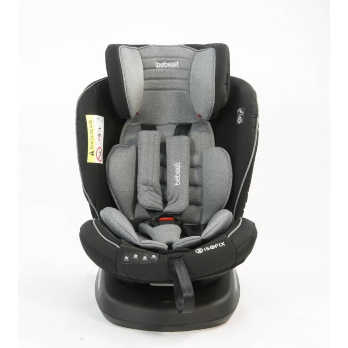 Silla de Auto Bebesit Saturn 0-1-2-3 Isofix - GRIS 