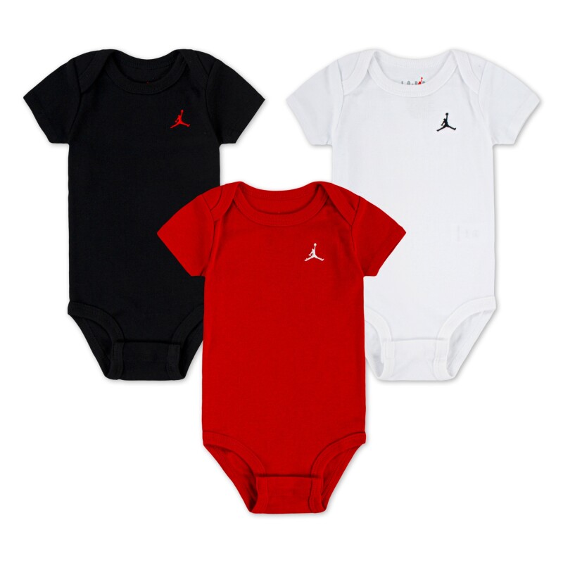 Body Jordan Everyday Essentials Baby Bodysuits de Niños Rojo