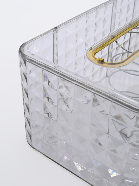 ORGANIZADOR PARA PAÑUELOS TRANSPARENTE