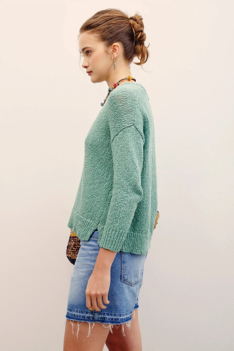 SWEATER ASHER Verde