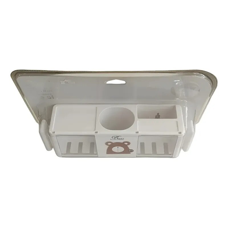Soporte adhesivo de pared para cepillos de dientes Soporte adhesivo de pared para cepillos de dientes